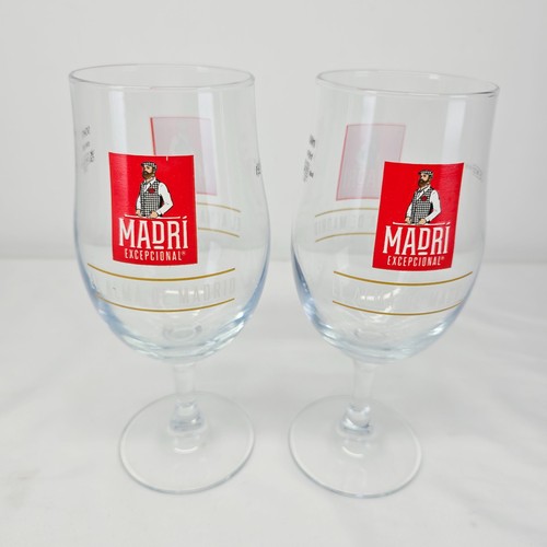 Madri excepcional pint glasses - madri,