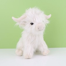 Highland Cow White Coo Cuddly