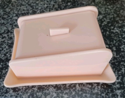 Vintage retro pale apricot