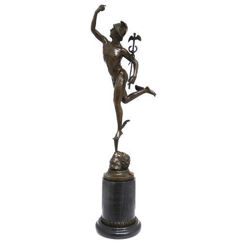 Bronze sculpture hermes