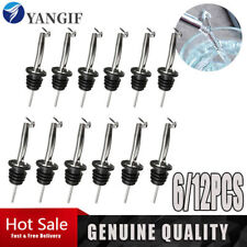 Bottle Pourers Spirit Spout Drink Pourer w/ Flip Top Cap For Wine Liquor Bottles