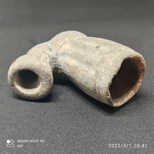 Very old vintage clay - , pipe