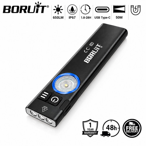 Boruit 650lm edc - 650lm, led
