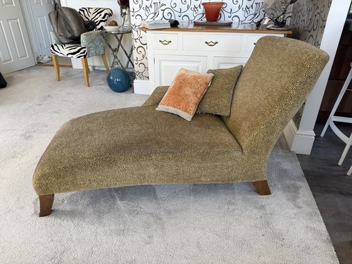 Leopard print chaise lounge - print,
