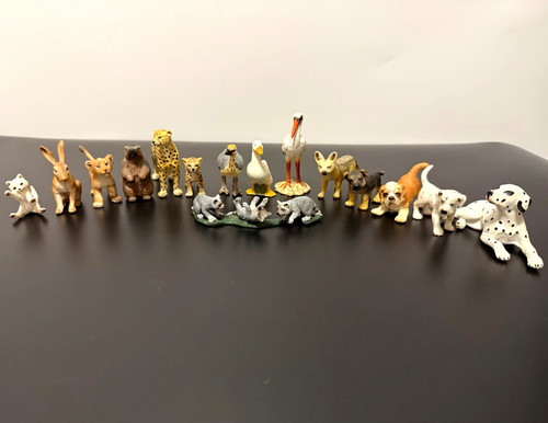 Schleich animal figurines - 15, x