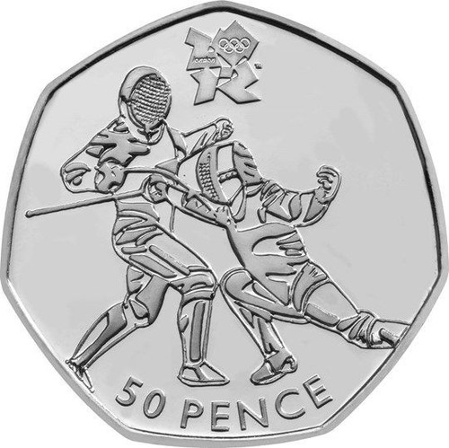 50p london olympic - london,