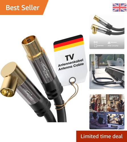 Aerial cable coaxial - 4k, tv