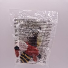 2007 McDonalds Dreamworks Bee Movie - Buzz Pollen Jock - Plush Soft Toy Figure