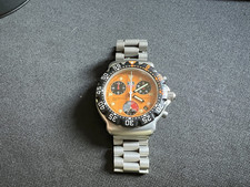 Rare NOS TAG Heuer Formula 1 Chrono CA1214 Orange F1 Chronograph CA1211 CA1212