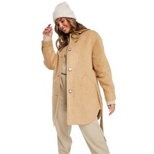 Topshop Size 10 Camel Belted