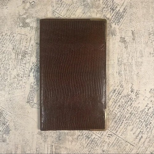 Smythson antique lizard skin - smythson,