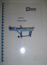 Bowe Systec Uni-Stacker Manual