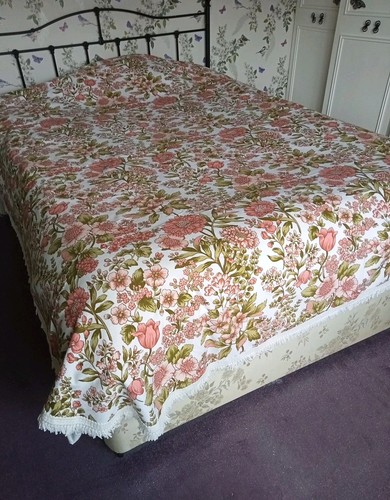 Vintage horrockses floral bed - horrockses,