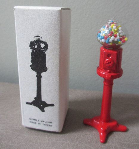Vintage doll house miniatures - doll,