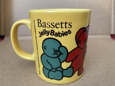 JELLY BABIES VINTAGE 1994 LETS WOBBLE MUG BASSETTS MINT UNUSED COND FREE UK POST