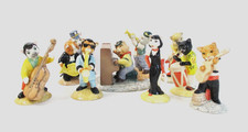 Original Beswick Cats Chorus Complete Set of 10 Figures - Made in England