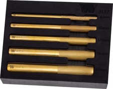 5-Piece Brass Punch Set
