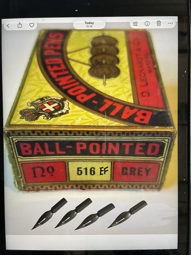 Leonardt co ball pointed - d.,