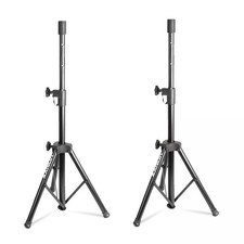 Vonyx 180-553 Speaker Stand Set - Tripod PA DJ Foldable with 20KG Capacity