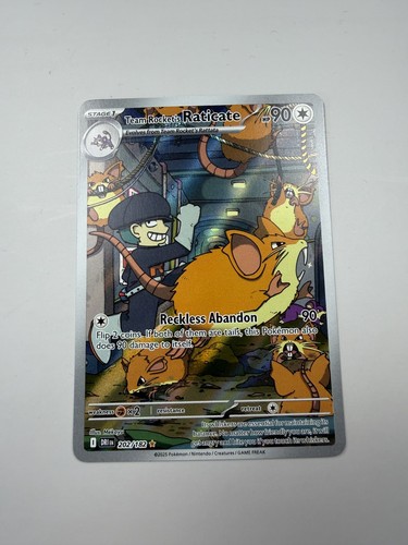 Team rocket raticate holo - team,