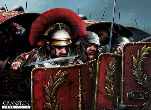 Roman empire military art - empire, post