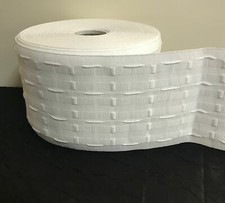 6 INCH (150mm) CURTAIN HEADING HEADER TAPE~PENCIL PLEAT~VARIOUS LENGTHS