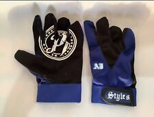 NEW AJ STYLES Replica Wrestling Authentic Gloves.Authentic Superstar Merchandise