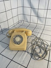 Vintage BT Rotary Phone 746 Generation 81/2 Cream