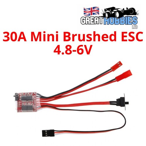 30a mini brushed esc - brushed,