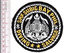 Diver US Navy USN Philippines Ship Repair & Salvage Facility Subic Bay NO TARRIF