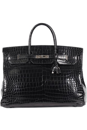 Hermès black 2008 birkin 40cm - 2008,