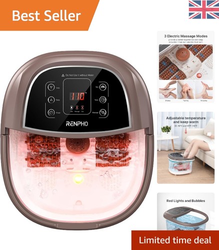 Electric foot spa with - foot, &