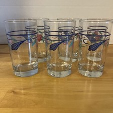 Set of 6 Lenox Poppies on Blue