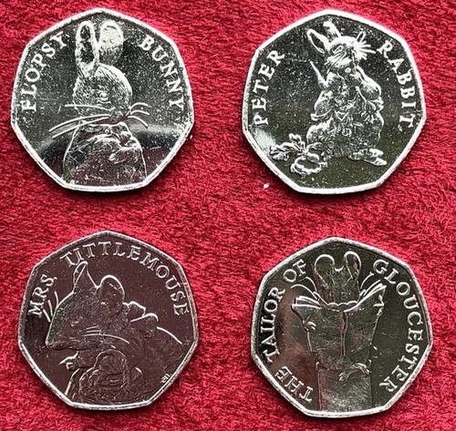 Beatrix potter 50p full set - potter,