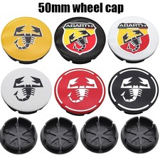 4pcs 50mm 3D car emblem Wheel