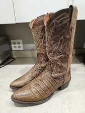 Mens 10 D Dan Post Brown