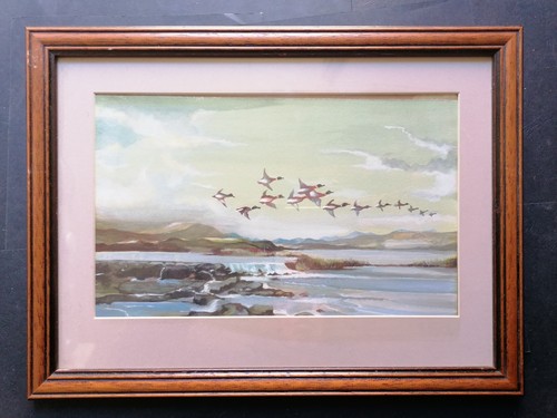 Vintage watercolour painting - vintage,