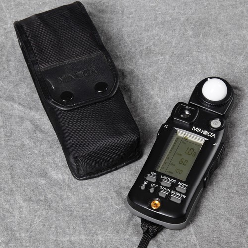 Minolta flash meter - flash, vi