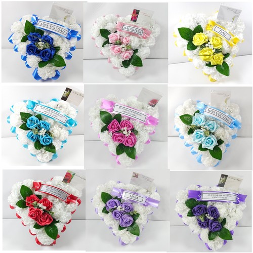 Artificial heart wreath - heart,