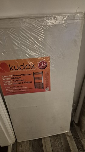 Kudox curved towel warmer - curved,