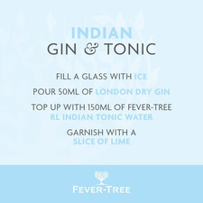 Fever-Tree Refreshingly Light Indian Tonic Water, 150Ml, 8 Count Pack of 3 Tota