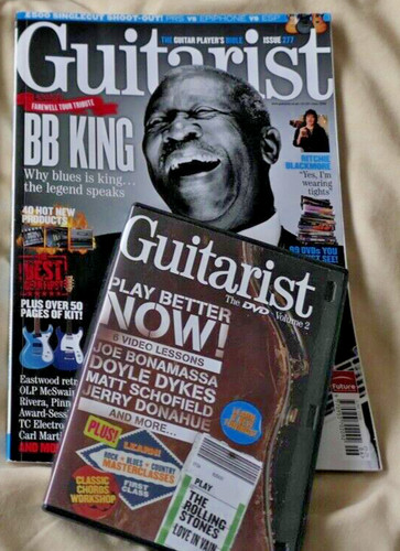 Guitarist 277 dvd - guitarist, #277,
