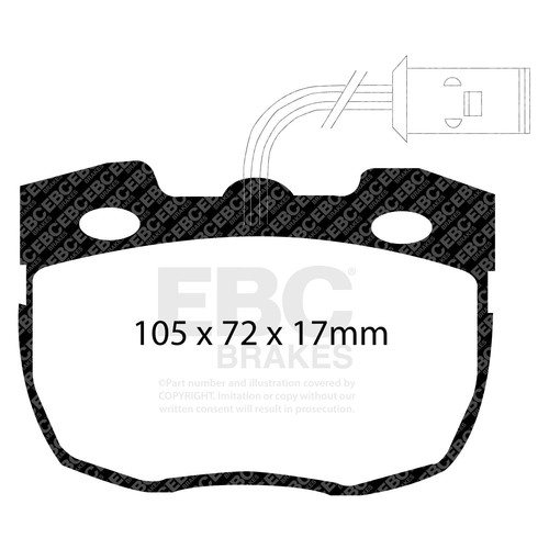 Ebc ed9814 brake pad - ed9814,