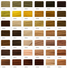 Anchor Coats Tapisserie Needlepoint Tapestry Wool - 10m Hanks Skeins 9326-9558