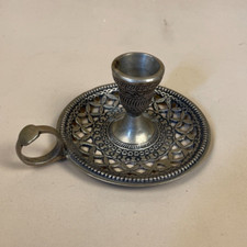 Antique chamber silver metal - antique,
