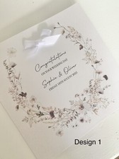 Personalised Wedding Day Card