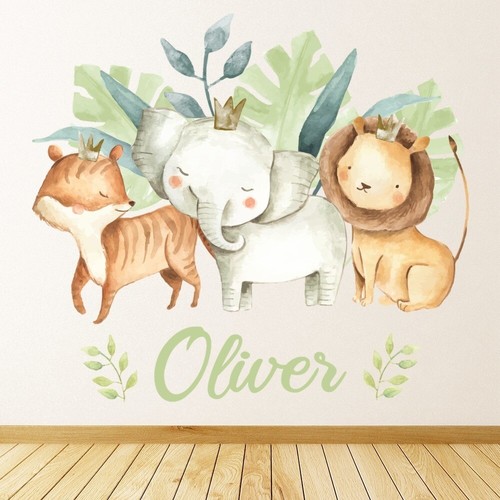 Custom name safari - name, animals