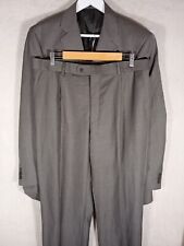 Karl Jackson The Business Trouser Suit Mens 42 R Jacket 36 W 31 L Grey Wedding