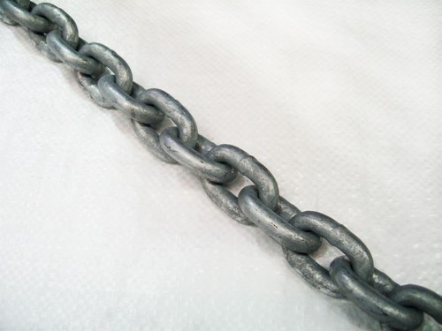Galvanised short link anchor - short,