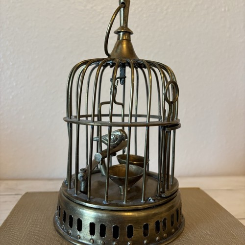 Vtg solid brass mini - solid,